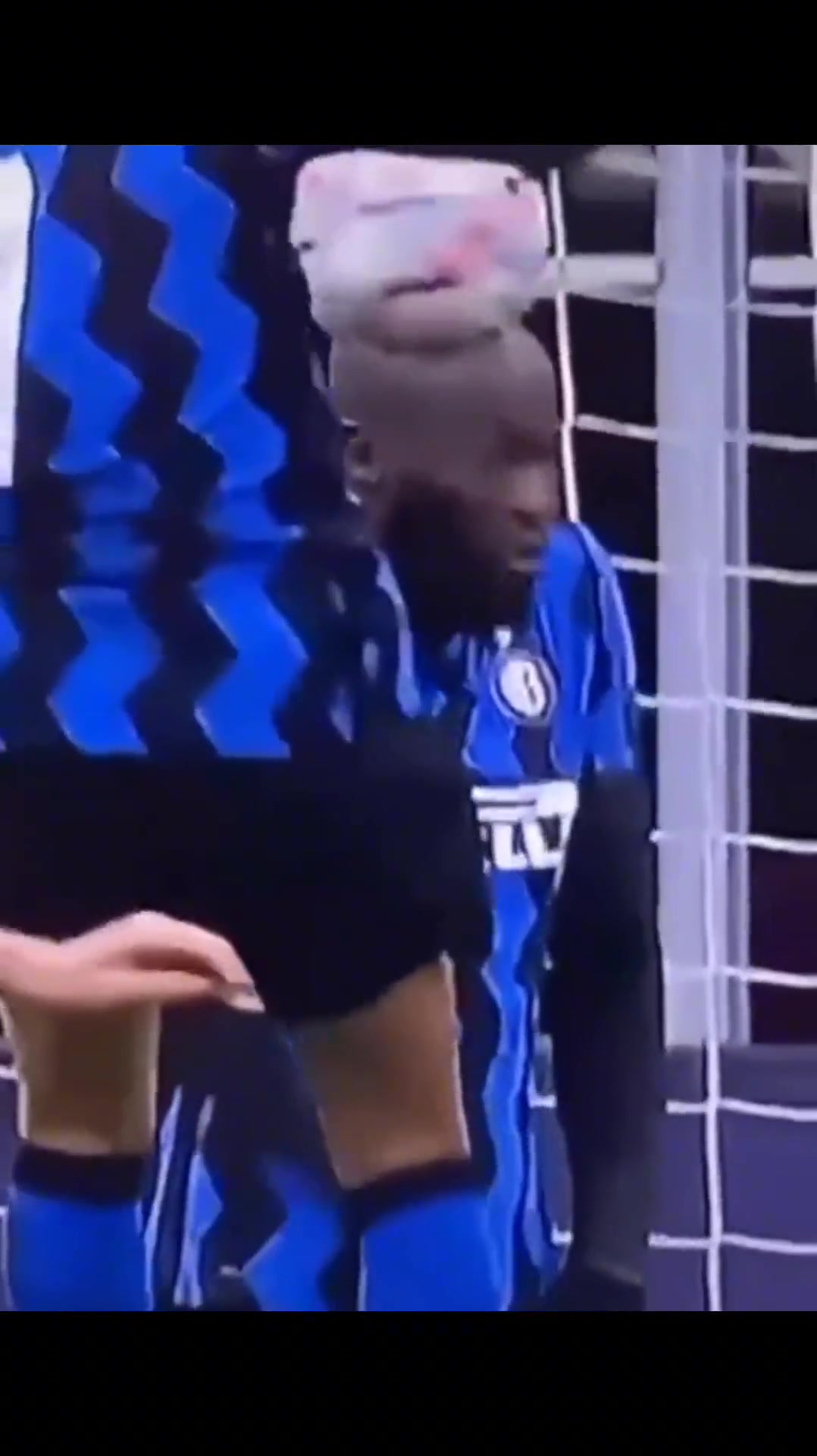  重温卢卡库国米名场面桑切斯头球瞬间铁憨憨眼神都亮了